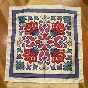 Jim Thompson floral silk scarf